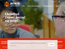 Tablet Screenshot of mimir.is